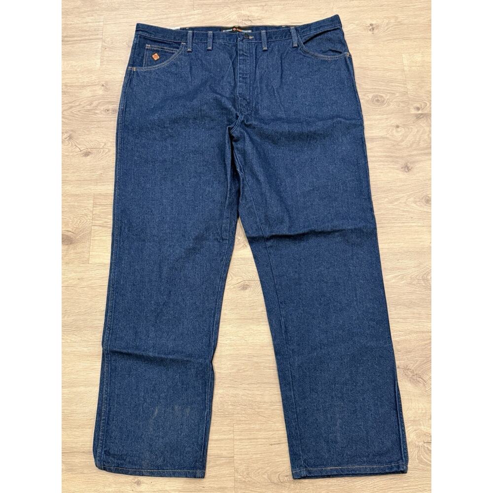 Wrangler FR HRC2 2112 Medium Wash Flame Resistant Jeans Size 44x32 (1) pair